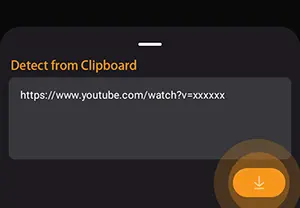 Method 1: detect from clipboard